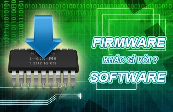 Sự khác nhau giữa Firmware và Software ?