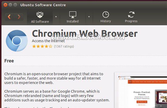 Cài đặt Chromium hay Chrome