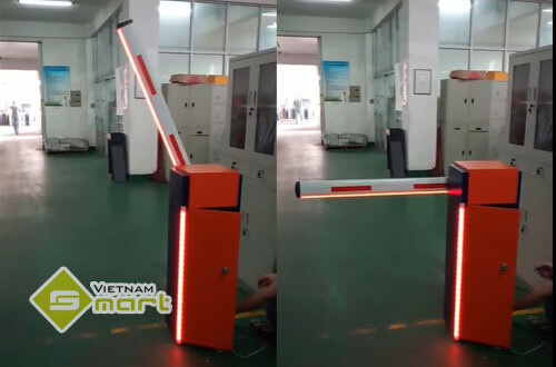 Test chức năng của barrier tự động Baisheng BS-6306