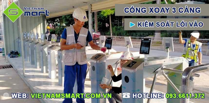 Cổng xoay 3 càng