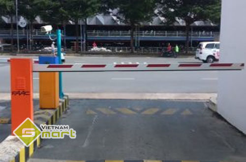 Lắp đặt model barrier tự động 620 Rapid cho lối ra vào hầm gửi xe