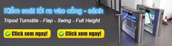 Kiểm soát lối ra vào cổng sảnh đi bộ