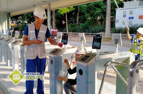 Dự án lắp đặt máy chấm công khuôn mặt để kiểm soát ra vào tại Lotte Mall, Hà Nội