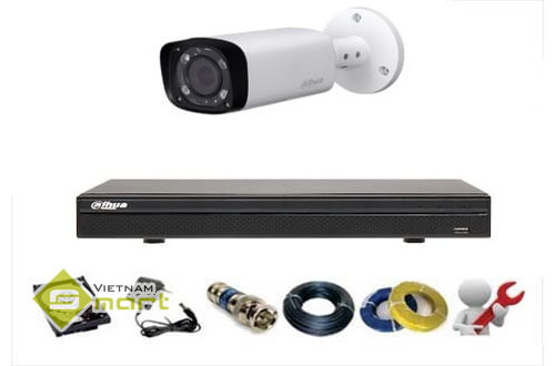 Chuẩn bị lắp đặt camera dahua