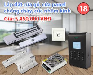 Kiểm soát ra vào cửa gỗ, cửa panel chống cháy, cửa nhôm kính