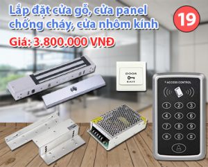 Kiểm soát ra vào cửa gỗ, cửa panel chống cháy, cửa nhôm kính