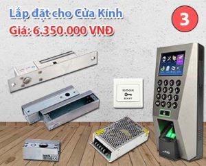 Bộ kiểm soát cửa lắp đặt cho cửa kính