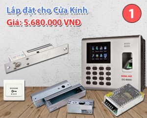 Bộ kiểm soát cửa lắp đặt cho cửa kính