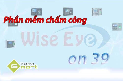 phần mềm chấm công wise eye on39