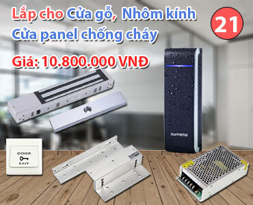 Bộ kiểm soát ra vào XPE-PoE cho cửa gỗ