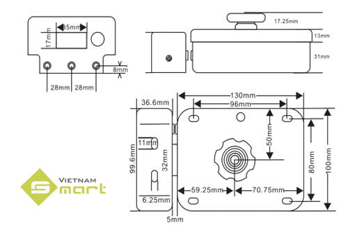 Khóa điện thông minh Hikvision DS-K4E100