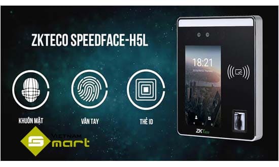 SpeedFace-H5L tích hợp nhiều công nghệ nhận diện