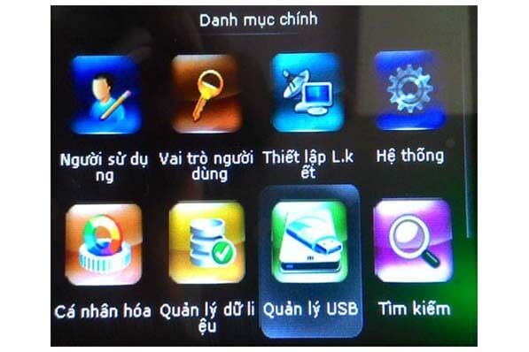 Mục quản lý USB