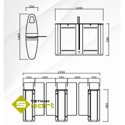 Thông số kỹ thuật Sliding Gate Q608A