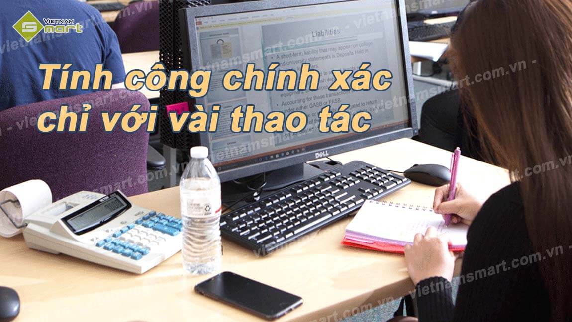 Tính công chính xác