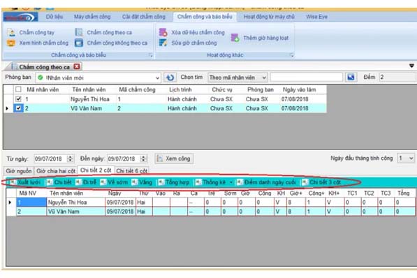 xuất báo cáo ra file Excel