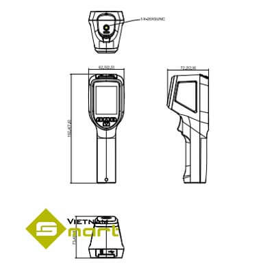 Sơ đồ kết nối thiết bị đo thân nhiệt Dahua