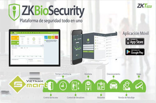 Hướng dẫn sử dụng ZKBio Security app