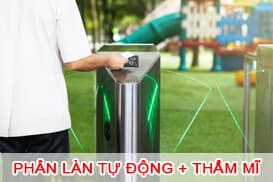 Cổng phân làn tự động Flap Barrier