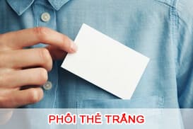 Phôi thẻ trắng