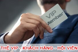 Thẻ VIP - Thẻ khách hàng - Thẻ hội viên