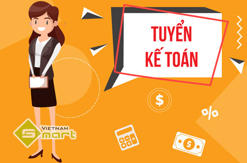 VietnamSmart tuyển gấp 2 nhân viên kế toán đi làm ngay