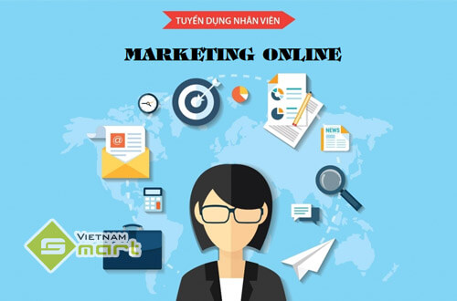 VietnamSmart tuyển gấp nhân viên Marketing Online