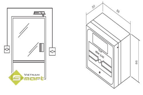 Nút nhấn khẩn cấp Hikvision DS-K7PEB