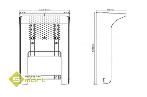 Nắp bảo vệ máy chấm công DS-KAB5671-S